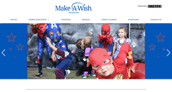 Desktop Screenshot of makeawish.org.ar